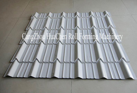 Machine de formage à rouleaux à double couche de diamètre d'arbre de 70 mm avec rouleau à 11 rangées et contrôle PLC